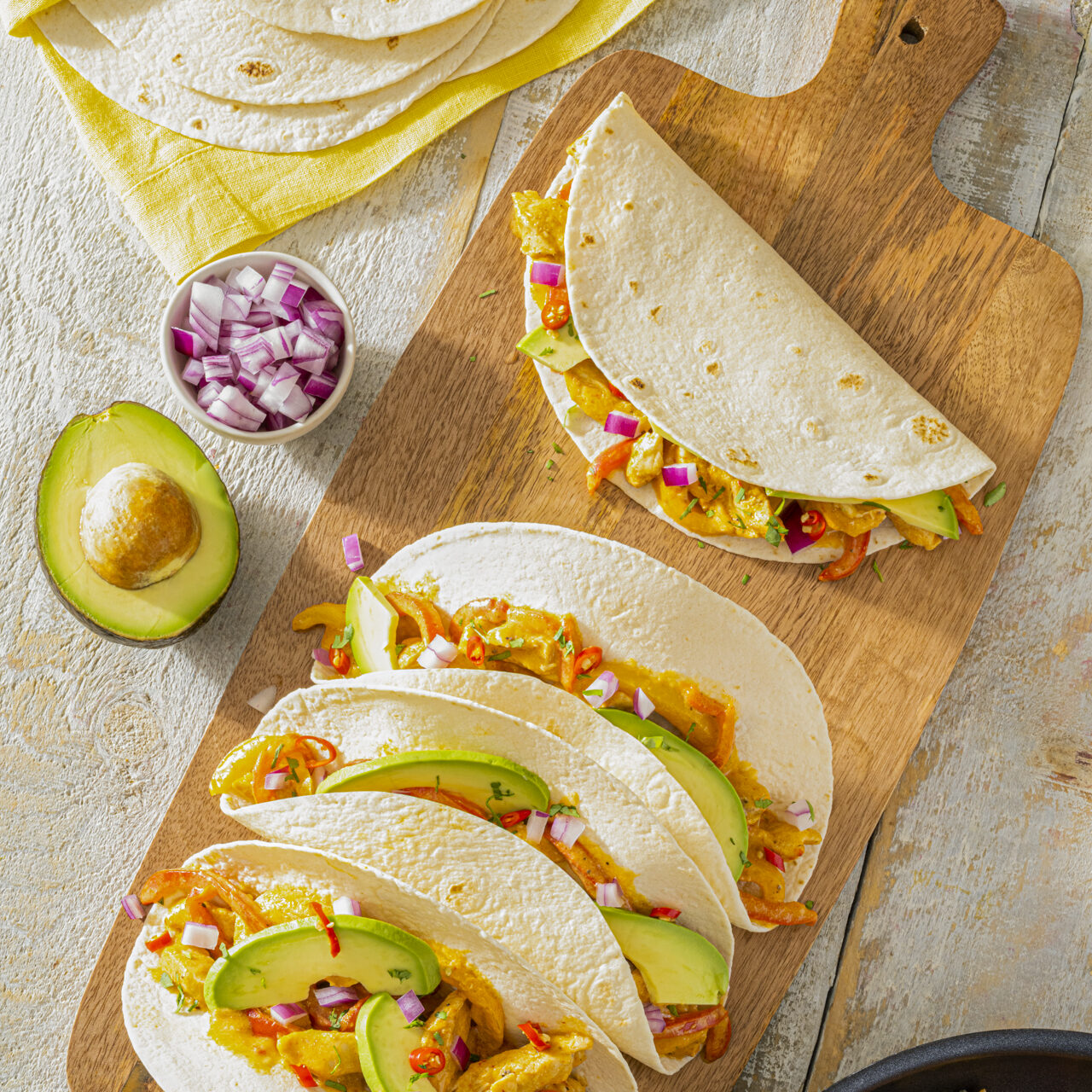 Thai-Style Coconut Curry Tacos Recipe