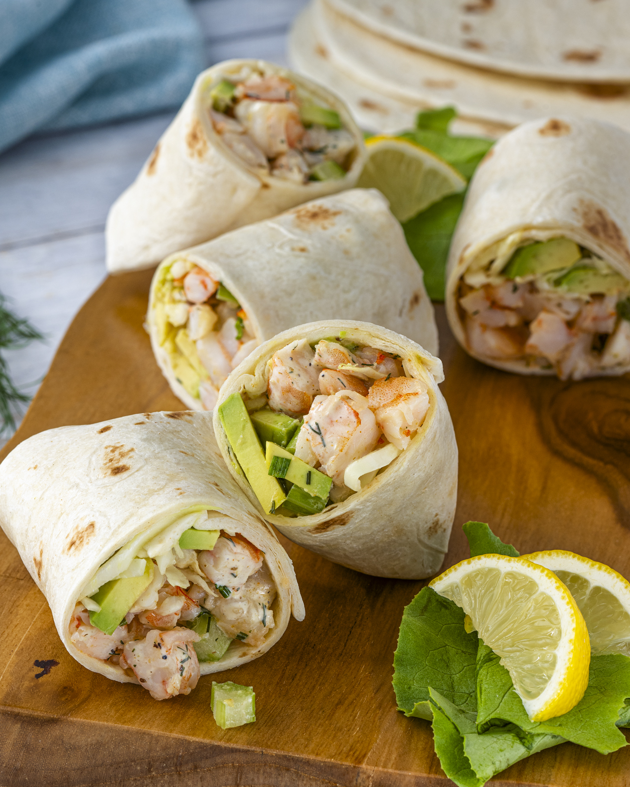 East Coast Shrimp Roll Wraps Recipe