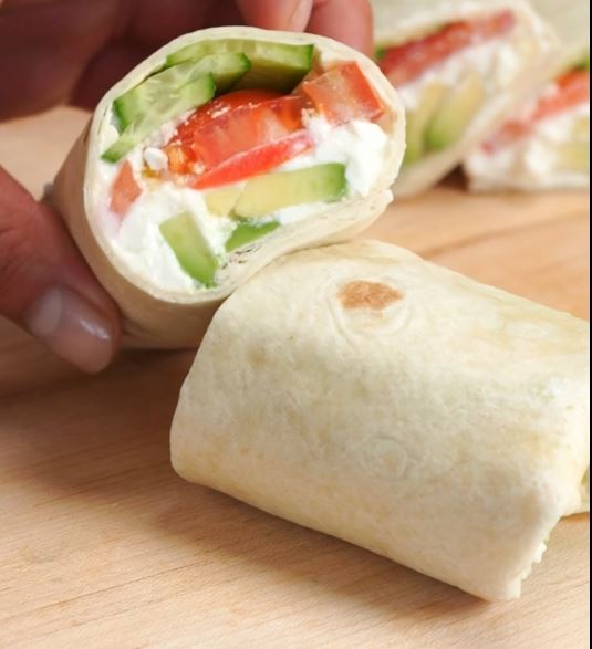 Simple Cottage Cheese Wraps Recipe