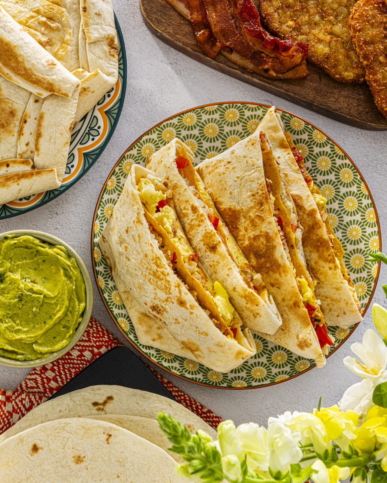 Crunchy Breakfast Wrap Supreme Recipe